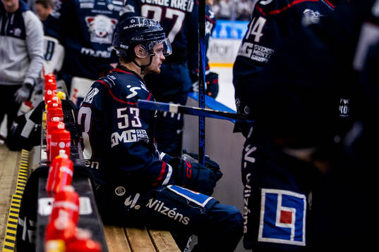 Linköpings Adam Hofbauer deppar