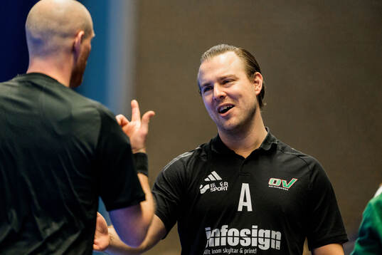 OV Helsingborgs tränare Daniel Engdahl