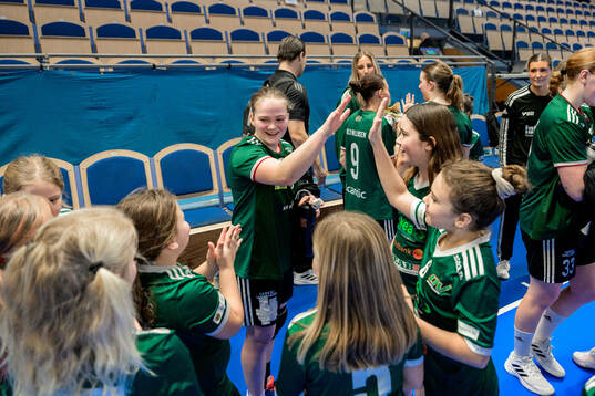 OV Helsingborgs Moa Heiman med supportrar