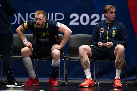 Jim Gottfridsson of Sweden looks dejected
