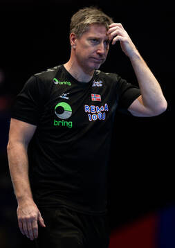 Head coach Jonas Wille of Norway