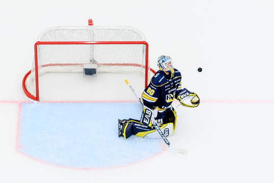 HV71s målvakt Hugo Alnefelt