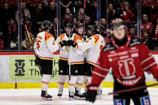 Brynäs Victor Söderström jublar