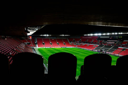 General view of Eden Arena