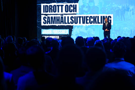 Sveriges socialminister Jakob Forssmed