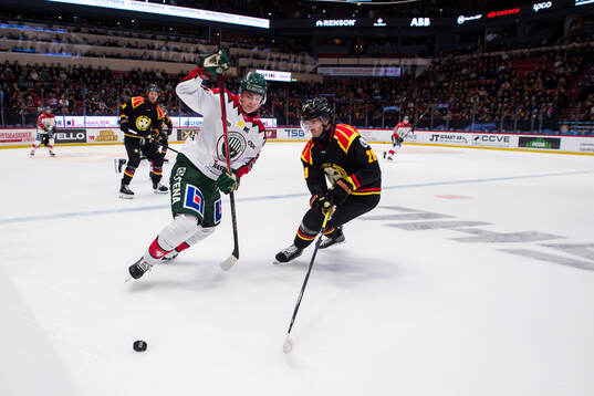 Frölundas Filip Cederqvist och Brynäs Axel Andersson
