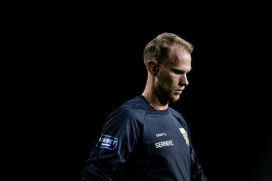 Goalkeeper Pontus Dahlberg of IFK Göteborg