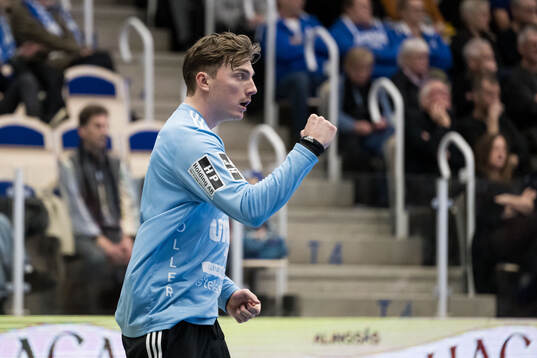 Ystad IFs målvakt Erik Hvenfelt