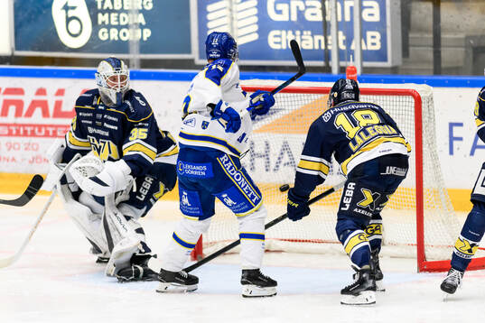 Leksands Kalle Östman gör 1-1