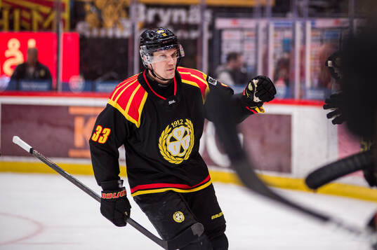 Brynäs Jakob Silfverberg jublar
