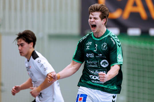 Varbergs Axel Stjernberg jublar