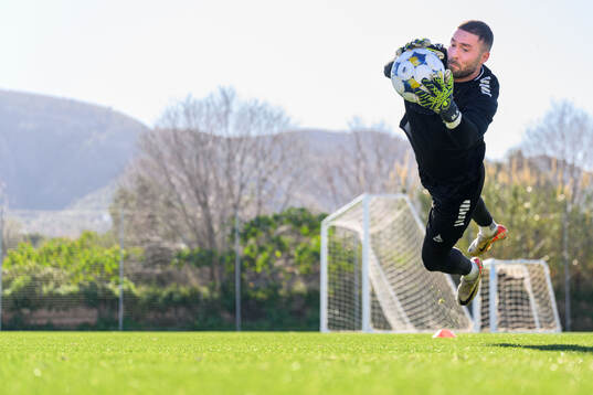 GAIS målvakt Mergim Krasniqi