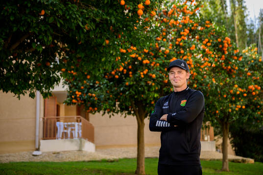 GAIS tränare Fredrik Holmberg