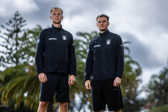 IFK Göteborgs målvakt Pontus Dahlberg och målvakt Elis