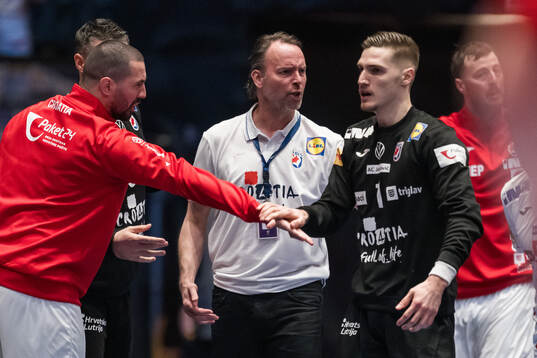 Head coach Dagur Sigurdsson of Croatia