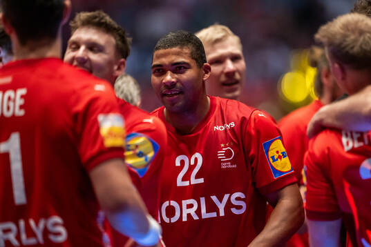 Mads Mensah Larsen of Denmark