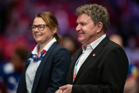 Kåre Geir Lio, president of the Norwegian Handball
