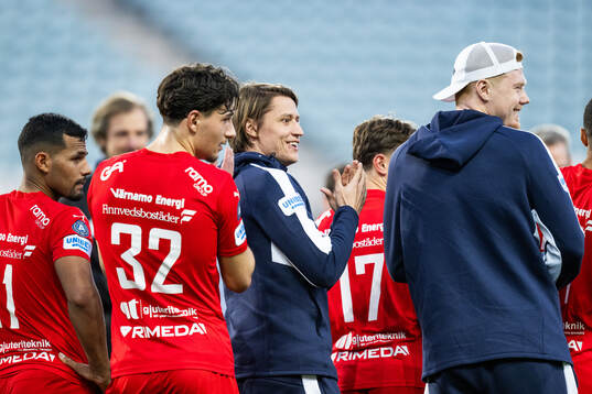 Kenan Bilalovic and Simon Thern of Värnamo