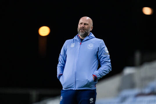 Head coach Neil MacFarlane of Brentford B