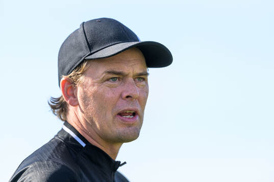 Head coach Fredrik Holmberg of GAIS