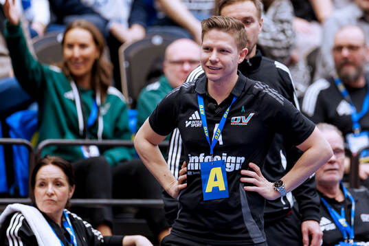 OV Helsingborgs tränare Toni Johansson
