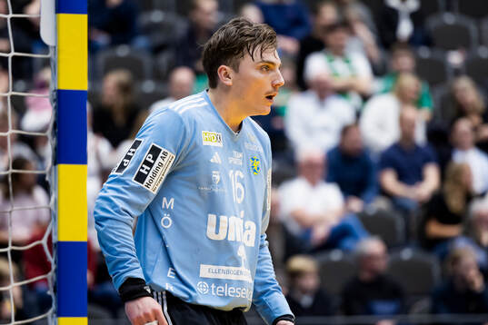 Ystad IFs målvakt Erik Hvenfelt