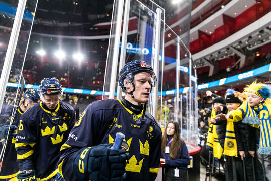 Anton Bengtsson of Sweden looks dejected