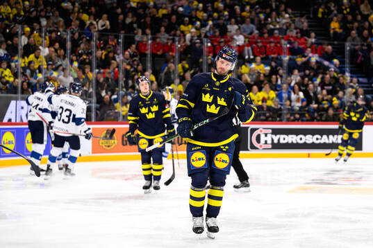 Christoffer Ehn of Sweden looks dejected