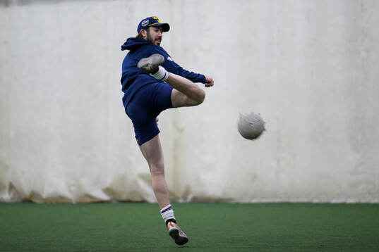 Mika Zibanejad of Sweden playing football