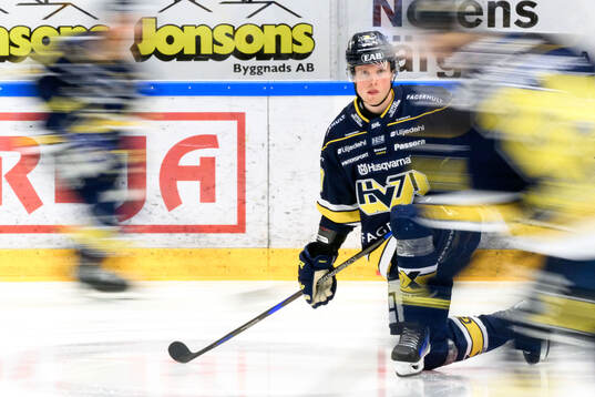 HV71s Oskar Stål-Lyrenäs