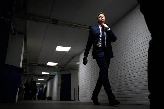 HV71s tränare Anton Blomqvist