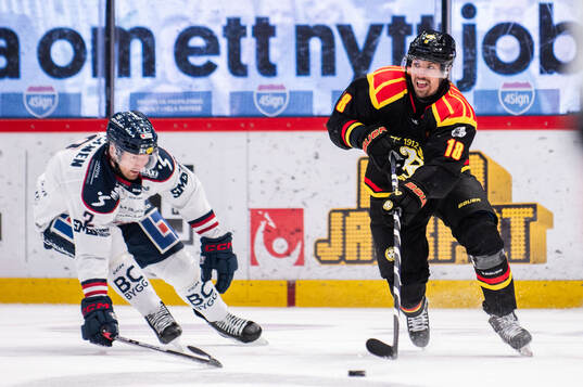 Linköpings Rasmus Rissanen och Brynäs Anton Rödin