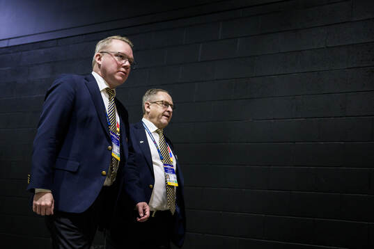 Anders Larsson, president of the Swedish Ice Hockey
