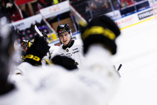 AIKs Daniel Ljungman jublar med lagkamrater