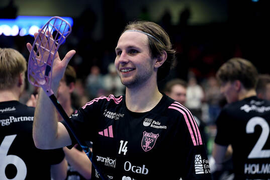 Faluns Malte Lundmark jublar