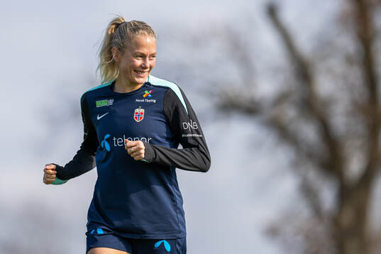 Guro Bergsvand of the Norwegian women's national football