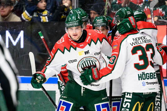 Frölundas Filip Cederqvist jublar