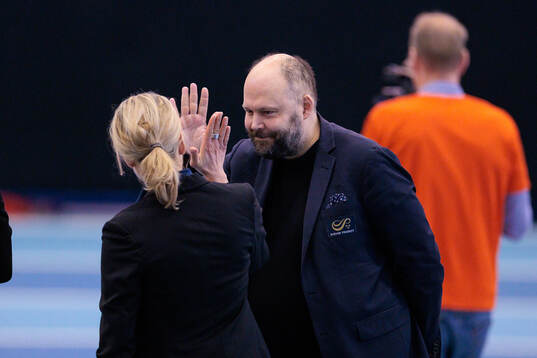Svenska friidrottsförbundets ordförande Johan Storåkers