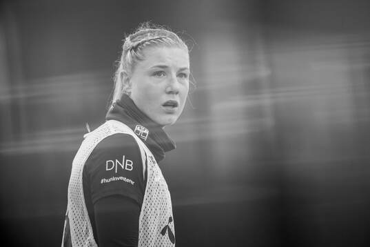 Sophie Román Haug of the Norwegian women's national