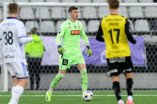 Häckens målvakt Andreas Linde