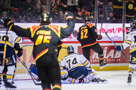 Brynäs Jack Kopacka jublar