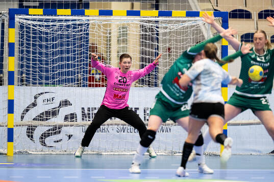 Skurus målvakt Rebecca Nilsson