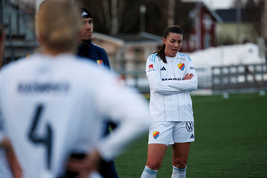 Djurgårdens Pauline Hammarlund deppar