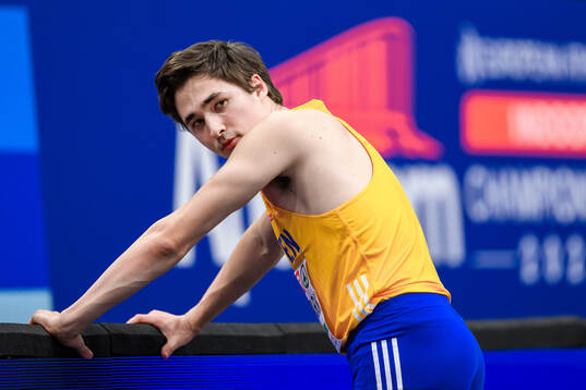during day 2 of the 2025 European Athletics Indoor