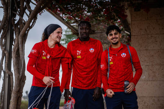 Ervin Gigovic, Ebrima Bajo och Baker Amer