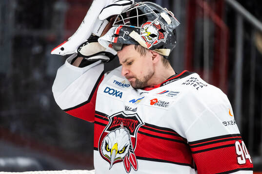 Malmö Redhawks målvakt Marek Langhamer