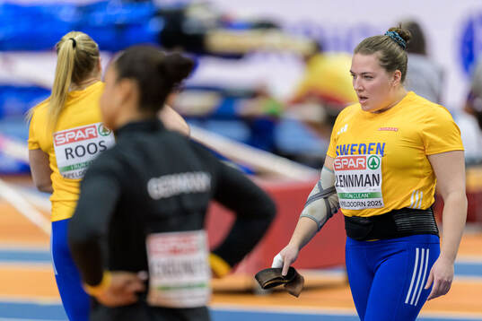 Fanny Roos of Sweden and Sara Lennman of Sweden