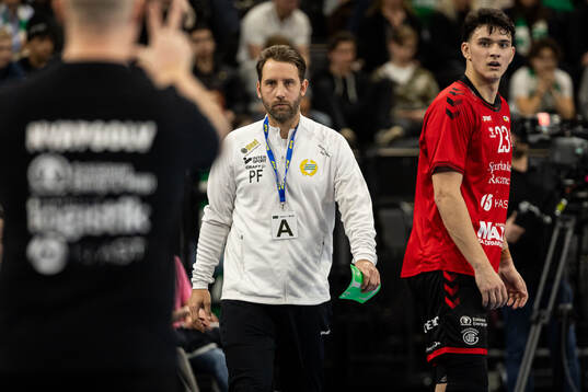 Hammarbys tränare Patrik Fahlgren