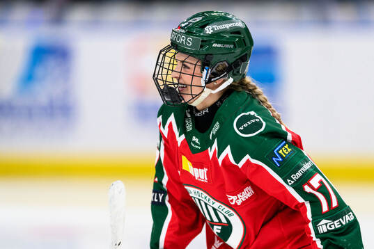 Frölundas Sofie Lundin jublar