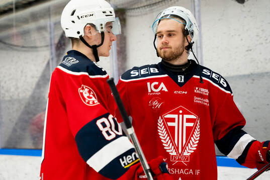 Forshagas Jakob Olsson och Albin Olsson deppar